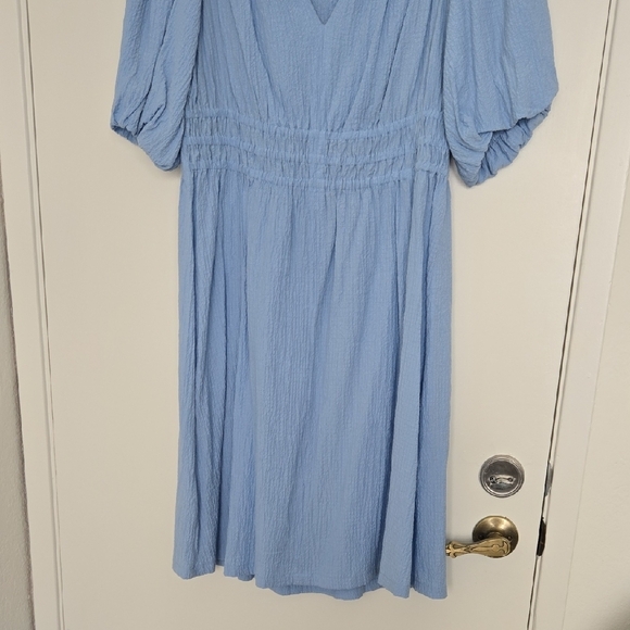 Calvin Klein Light Blue Midi Dress - Picture 5 of 10